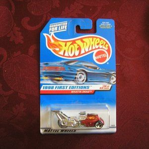 🚗 1998 Hot Wheels 1st Editions Whatta Drag